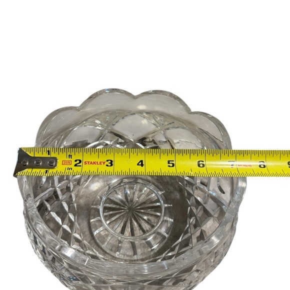 Waterford Crystal Footed Bowl Vintage Made In Ireland 7 Inch - Picture 5 of 14